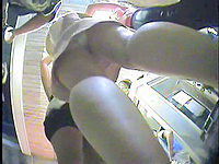 The babe with long legs showed her nice panty and upskirt legs in the breath taking up skirt movie from our collection